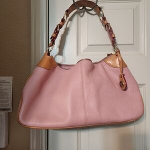 Dooney & Bourke Pink Leather Shoulder Bag